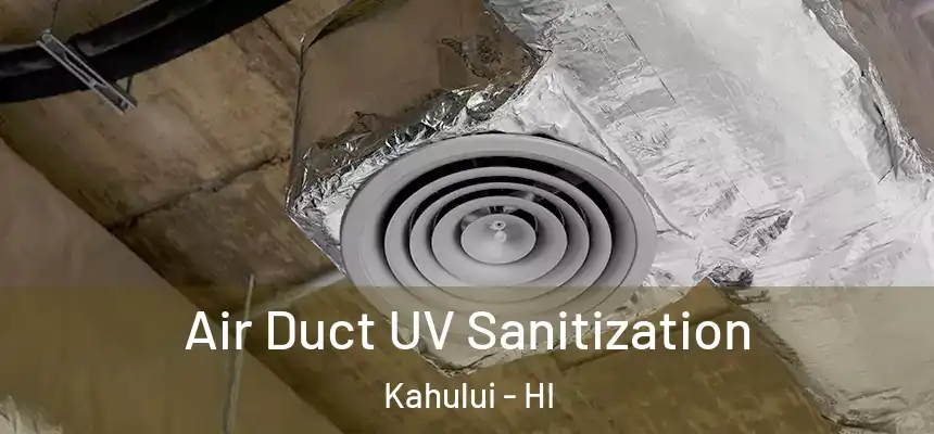  Air Duct UV Sanitization Kahului - HI