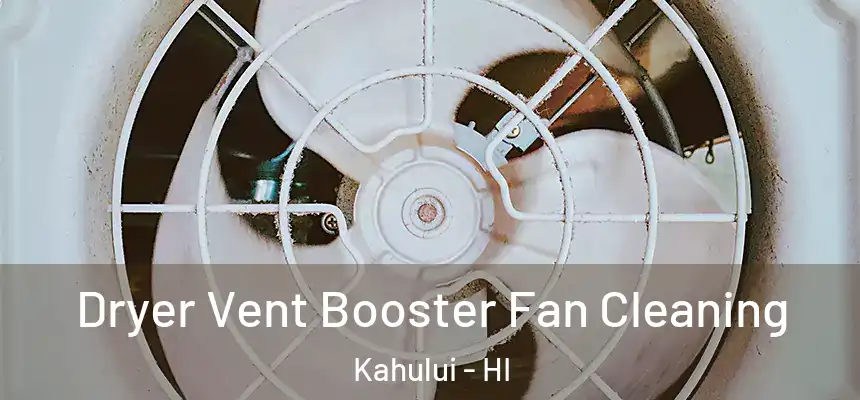  Dryer Vent Booster Fan Cleaning Kahului - HI