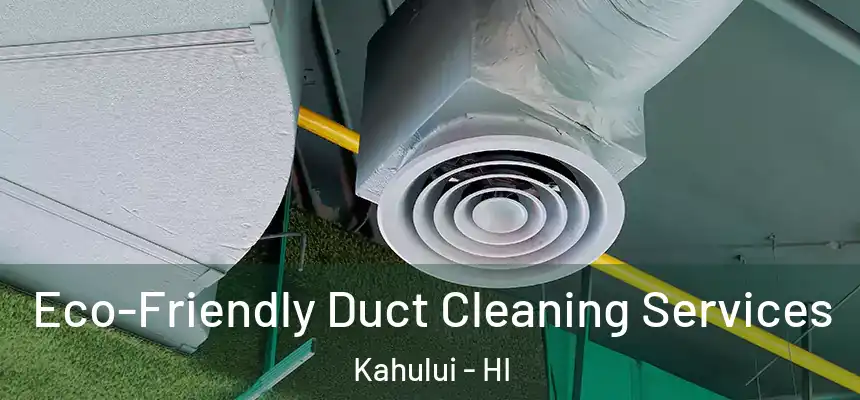 Eco-Friendly Duct Cleaning Services Kahului - HI